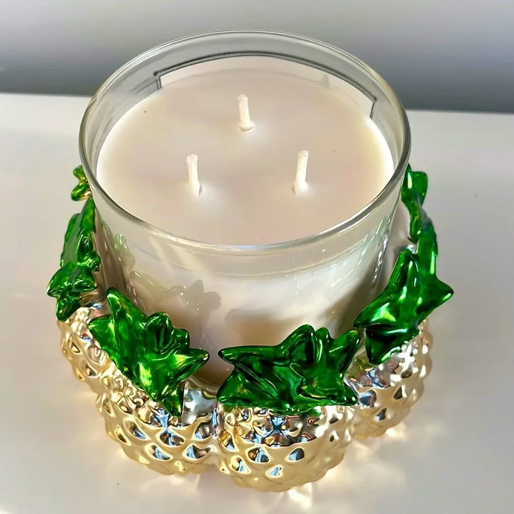 Bath & Body Works Pineapple Ring Pedestal